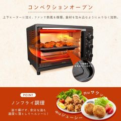 IRIS OHYAMA FVC-D15C-H 熱風循環烤箱 15L 氣炸烤箱 對流烤箱 氣炸鍋 烤麵包機 低溫慢煮