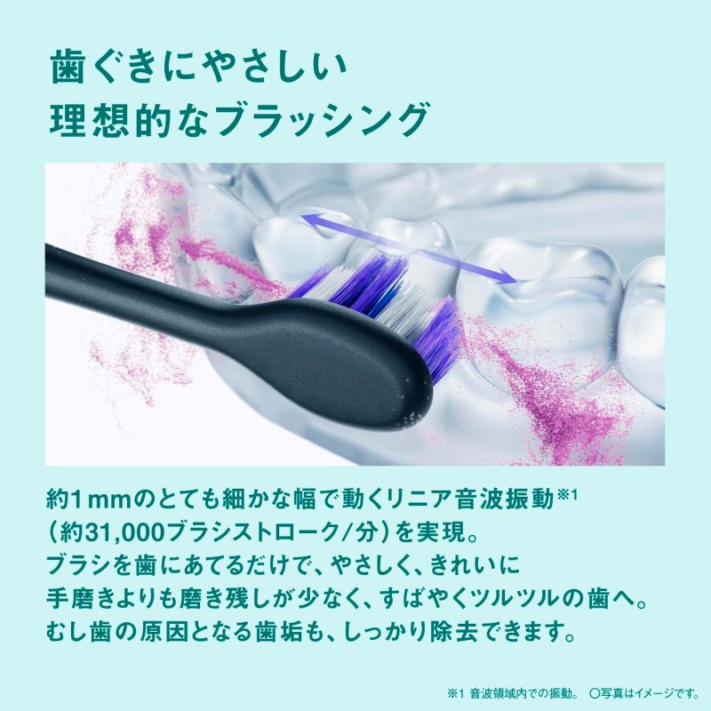 Panasonic 國際牌 Doltz 音波電動牙刷 EW-DA49-K 黑色｜USB充電｜附收納盒