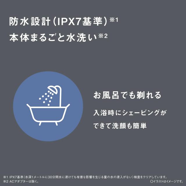 Panasonic 國際牌 LAMDASH PRO ES-NLV5X-K 五刀頭電動刮鬍刀 黑色｜乾濕兩用｜可水洗