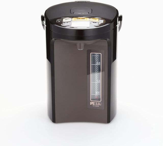 ZOJIRUSHI 象印 優湯生 VE節能電熱水瓶 CV-GA30-TA 3.0L｜5段溫度設定｜真空保溫｜咖啡滴注模式