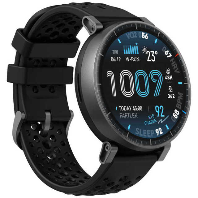 Amazfit Active Max 智慧手錶 SP170080-C01 黑色｜GPS定位｜健康監測｜藍牙通話｜長效續航｜多項運動模式｜心率監測｜