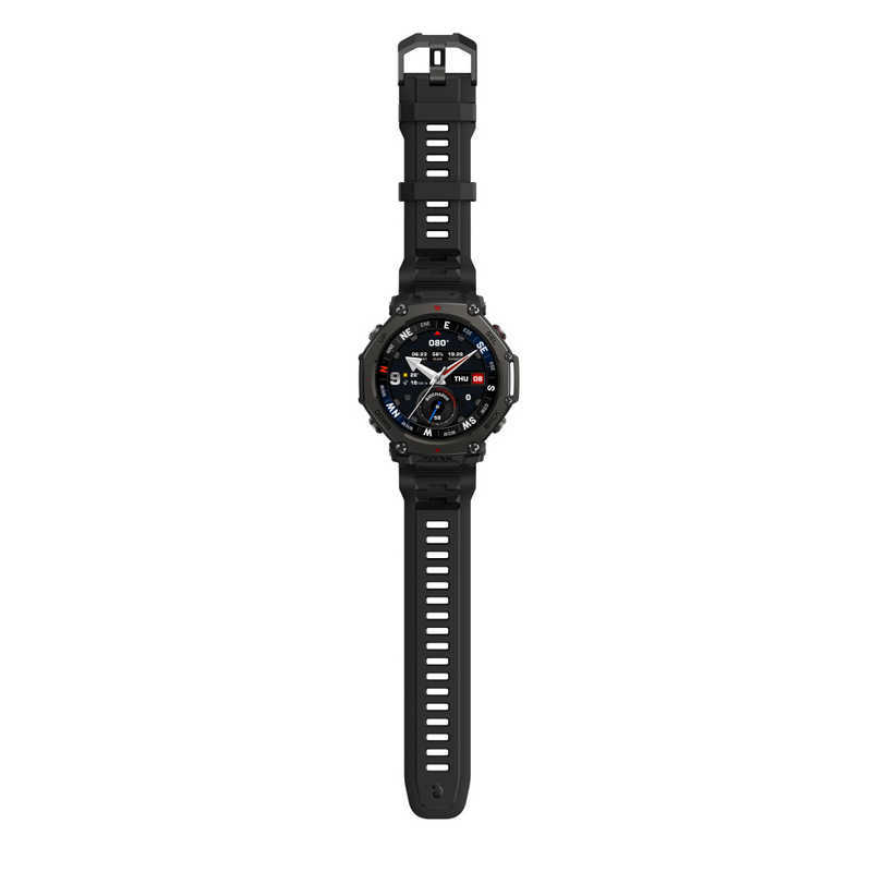 Amazfit T-Rex 3 Pro 智慧手錶 48mm Tactical Black 戰術黑｜GPS定位｜離線地圖｜健康監測｜藍牙通話