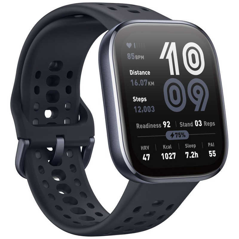 Amazfit Bip 6 智慧手錶 SP170074-C01 黑色｜GPS定位｜健康監測｜藍牙通話｜長效續航