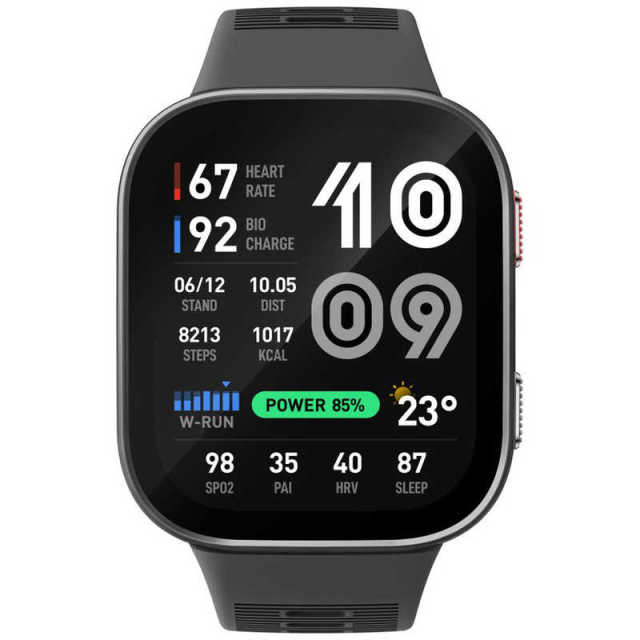 Amazfit Bip Max 智慧手錶 SP170085C256 碳灰色｜GPS定位｜健康監測｜藍牙通話｜長效續航