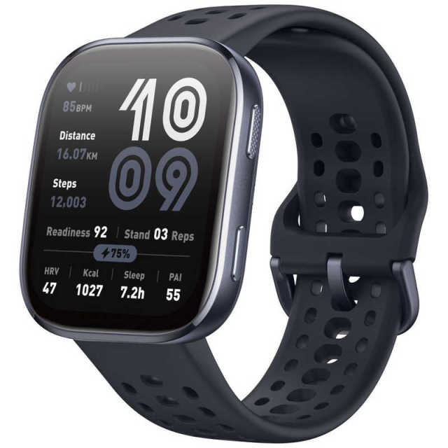 Amazfit Bip 6 智慧手錶 SP170074-C01 黑色｜GPS定位｜健康監測｜藍牙通話｜長效續航
