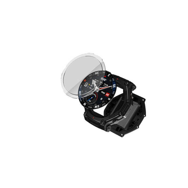 Amazfit T-Rex 3 Pro 智慧手錶 48mm Tactical Black 戰術黑｜GPS定位｜離線地圖｜健康監測｜藍牙通話
