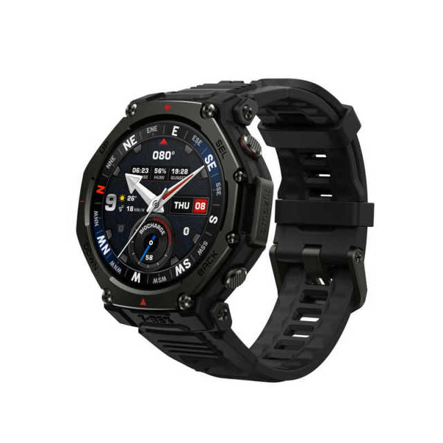 Amazfit T-Rex 3 Pro 智慧手錶 48mm Tactical Black 戰術黑｜GPS定位｜離線地圖｜健康監測｜藍牙通話