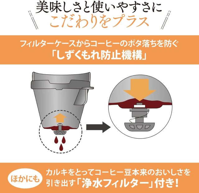象印 ZOJIRUSHI 咖啡機 EC-MA60｜6杯份滴漏式咖啡機｜保溫功能