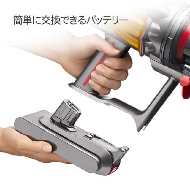 Dyson 戴森 V12 Detect Slim Fluffy 無線吸塵器 SV46FF2｜雷射偵測灰塵｜輕量手持｜旋風式集塵