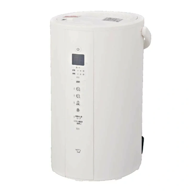 象印 ZOJIRUSHI EE-TC60 蒸氣式加濕器｜木造約10畳・鋼筋混凝土約17畳｜潔淨蒸氣｜免濾網設計｜三重安全防護｜自動加濕