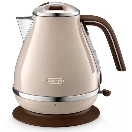 DeLonghi 不銹鋼電水壺 1L 溢漏設計 水量控制按鈕  防乾燒保護  KBOV1240J