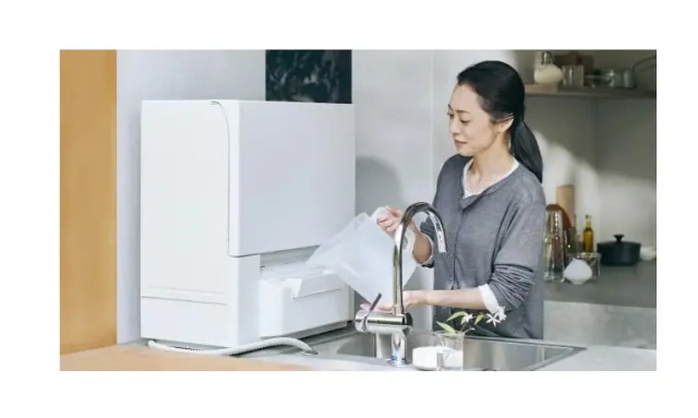 Panasonic 國際牌 洗碗機 NP-TSP2-W 水箱式 無需安裝 2-4人用 2026款