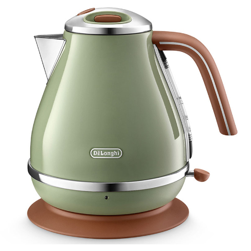 DeLonghi 不銹鋼電水壺 1L 溢漏設計 水量控制按鈕  防乾燒保護  KBOV1240J