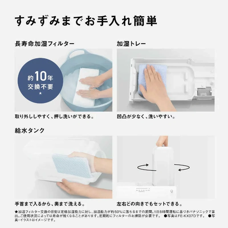 Panasonic國際牌 加濕機 氣化式 FE-KX05D 26年款