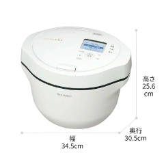 SHARP夏普 無水自動烹飪鍋 熱烹飪 2.4L pro系列 KN-HW24K 26年款