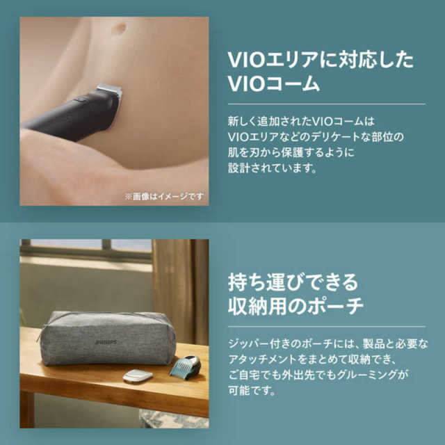 Philips 飛利浦 Body Groomer 7000 系列 BG7470/15 身體修毛器