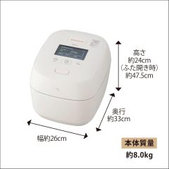 象印 ZOJIRUSHI NX-AB10 5.5合 炎舞炊飯器 頂級旗艦款 日本製 免拆洗設計 黑色 白色