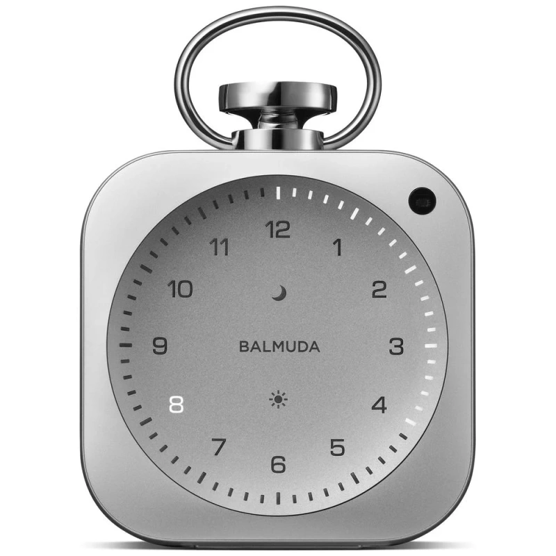 BALMUDA百慕達時鐘 鬧鈴 Clock Silver DSC01 26年款