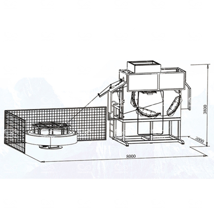 IF-OOL Fully-Automatic Spring Frame Machine For Mattress Production