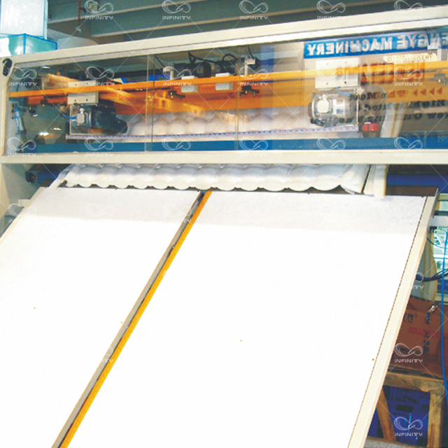 HY-QG-3 Computerized Panel Cutter Machine, Works in Tandem With The Quilting Machine And  Rolling