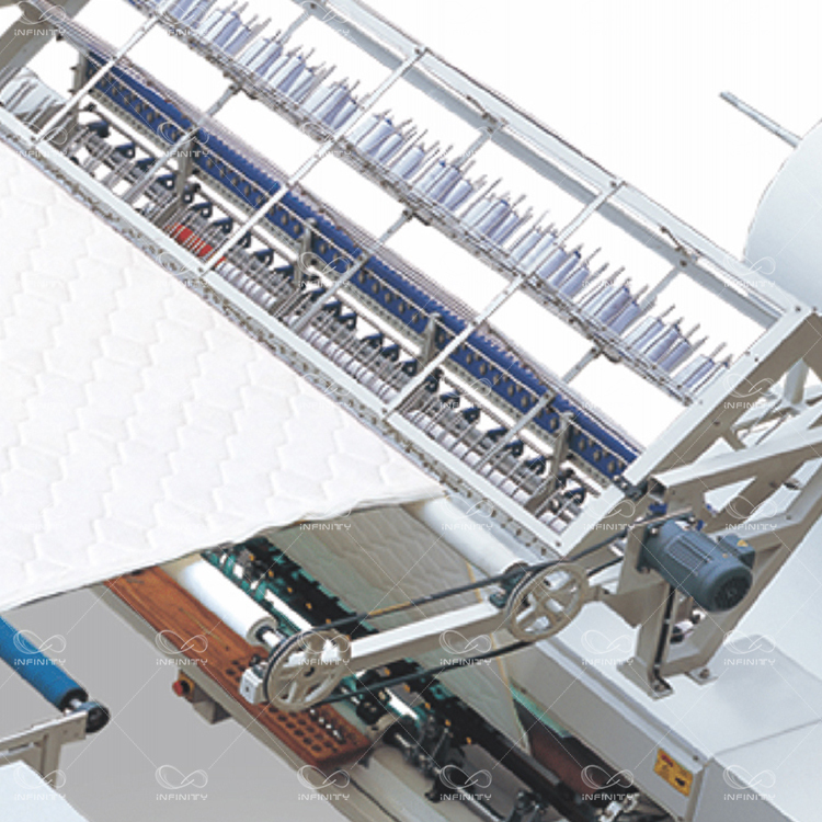 HY-128-3B Computerized Lock Stitch Multi-Needle Quilting Machine China Quilting Machine Factory