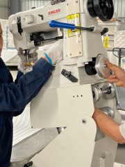 IF-T2 Semi-auto High Speed Mattress Tape Edge Machine