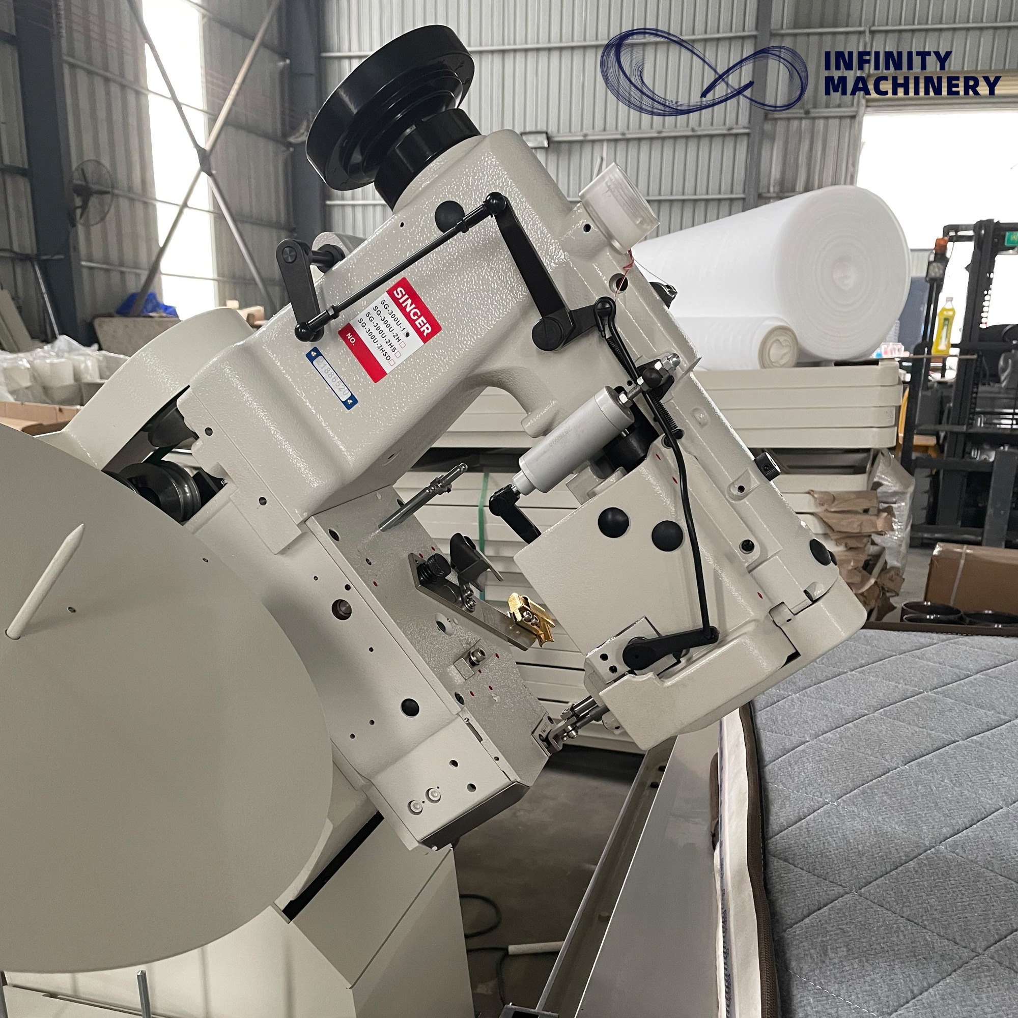 IF-T2 Semi-auto High Speed Mattress Tape Edge Machine