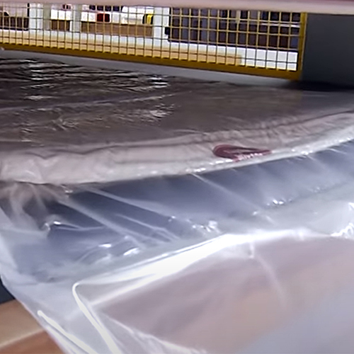 IF-R5 Automatic Mattress Roll-Packing Machine