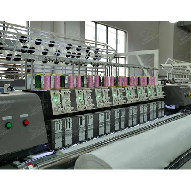 IF-ABQ Máquina automática de coser y acolchar de bordes multifunción