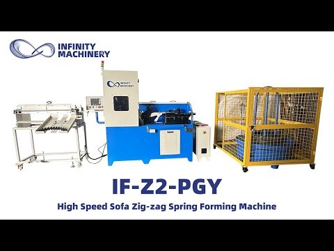 IF-Z2-PGY High Speed Sofa Zig-zag Spring Forming Machine