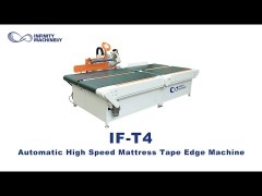 IF-T4 Automatic High Speed Mattress Tape Edge Machine
