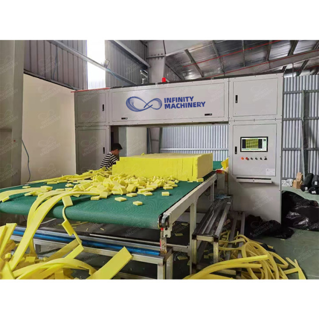 IF-CNCV CNC Contour Sponge Cutting Machine (Verical Knifel)