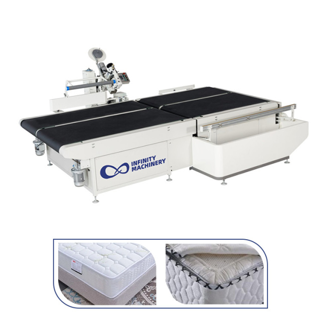 IF-T5 Máquina automática de bordes de cinta para colchones de alta velocidad