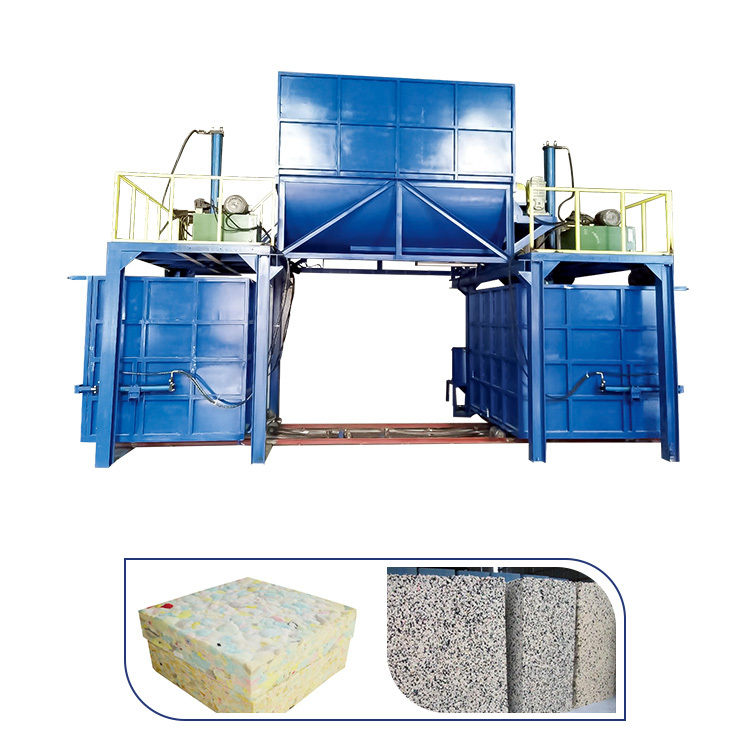 IF-FZS1/2 Re-Bonding Foam Machine(With Steam)