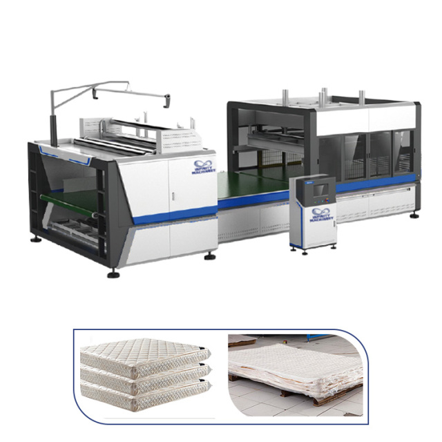 IF-Y6 Full Automatic Mattress Compress Machine