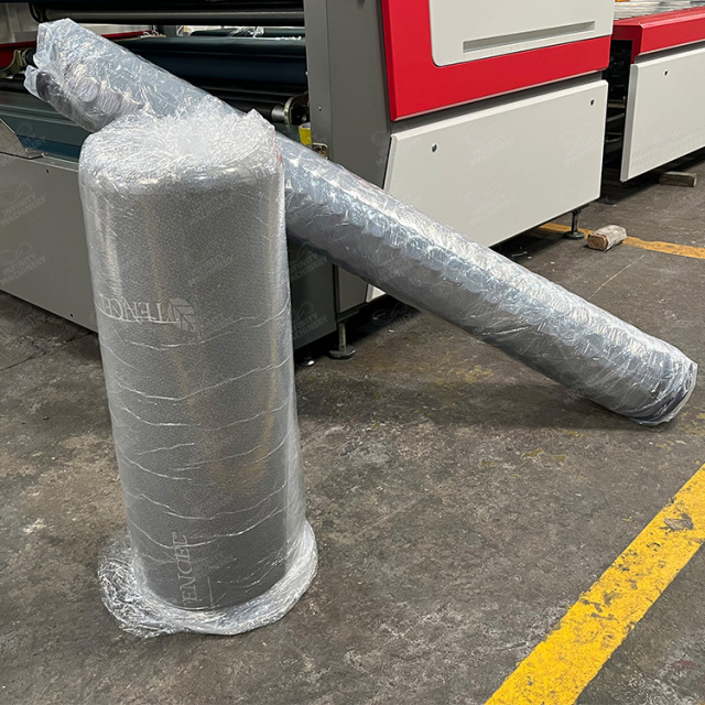 IF-BCR8 Full Automatic Mattress Compress Fold Roll & Packaging Machine