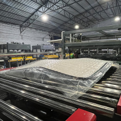 IF-BCR8 Full Automatic Mattress Compress Fold Roll & Packaging Machine