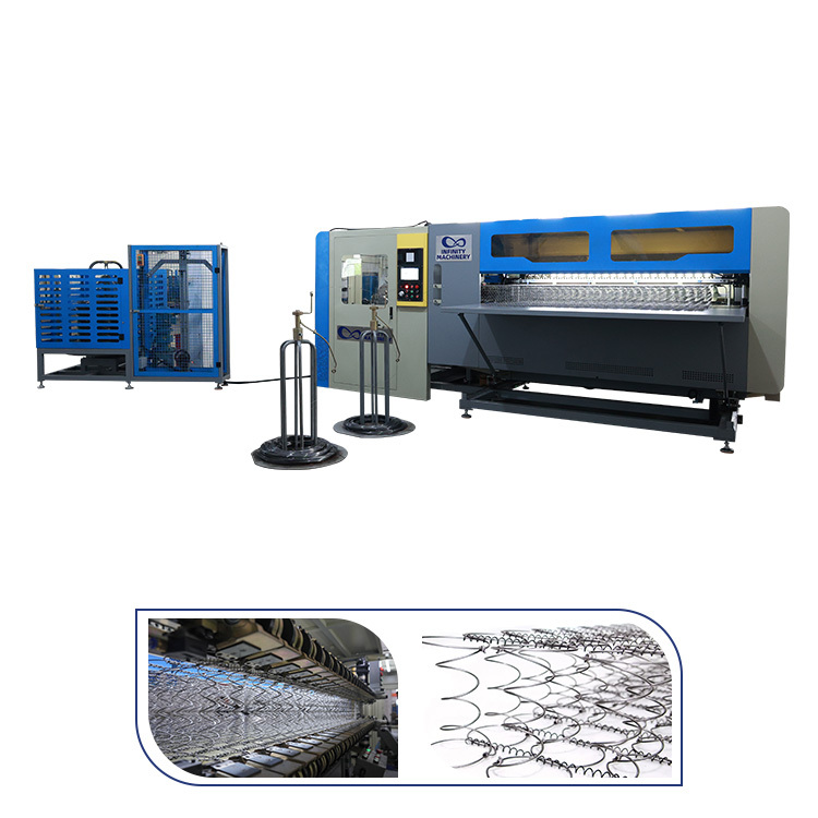 IF-BPL100 High Speed Automatic Bonnell Spring Units Production Line