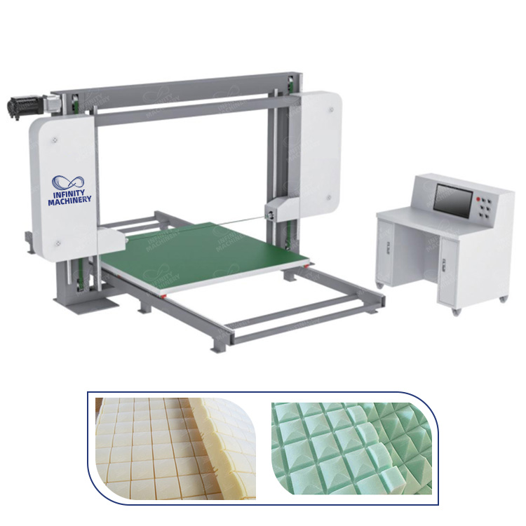 IF-CNCH Horizontal Blade Foam Cutting Machine - Infinity Foam Machinery