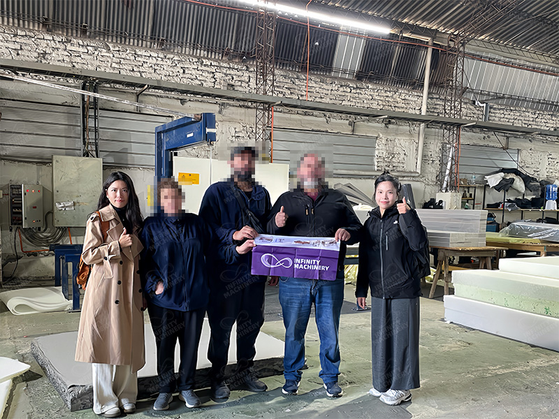 Professional meeting with customer representatives