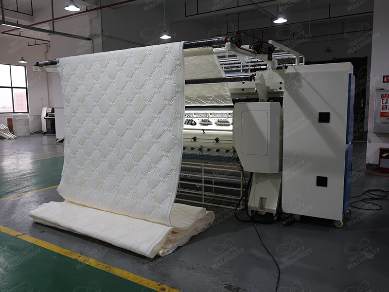 Proceso de prueba e inspecci&oacute;n de control de calidad de colchones