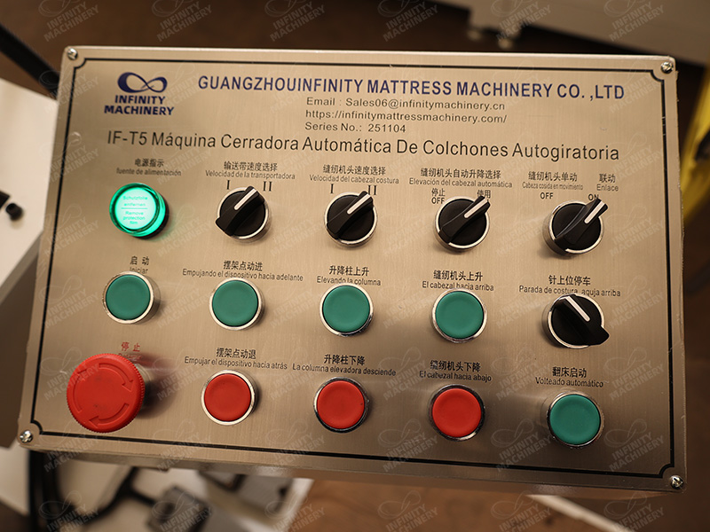 Easy-to-use control panel