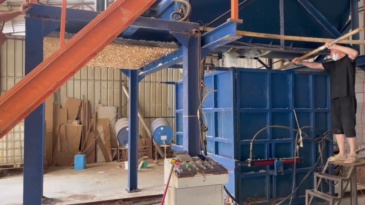 IF-FZS Re-Bonding Foam Machine,Steam-Free Re-Bonding Sponge Machine | Manual Foam Production Plant