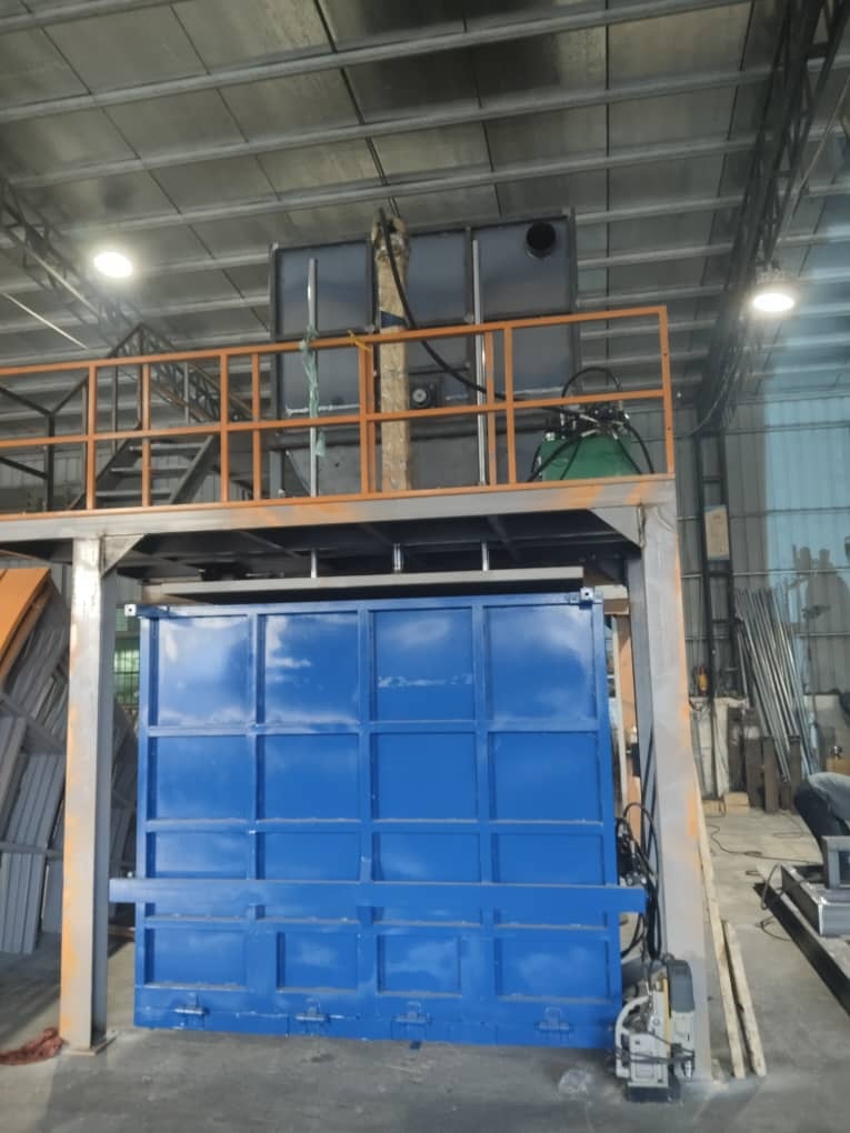 IF-FZS Re-Bonding Foam Machine,Steam-Free Re-Bonding Sponge Machine | Manual Foam Production Plant