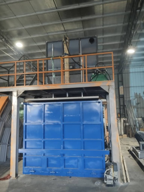 IF-FZS Re-Bonding Foam Machine,Steam-Free Re-Bonding Sponge Machine | Manual Foam Production Plant