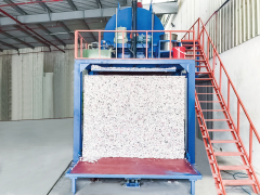 IF-FZS Re-Bonding Foam Machine,Steam-Free Re-Bonding Sponge Machine | Manual Foam Production Plant