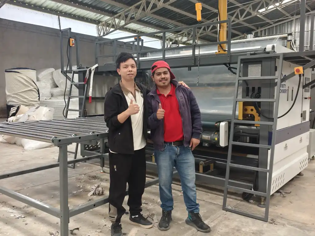 On-site machine installation in Mexico