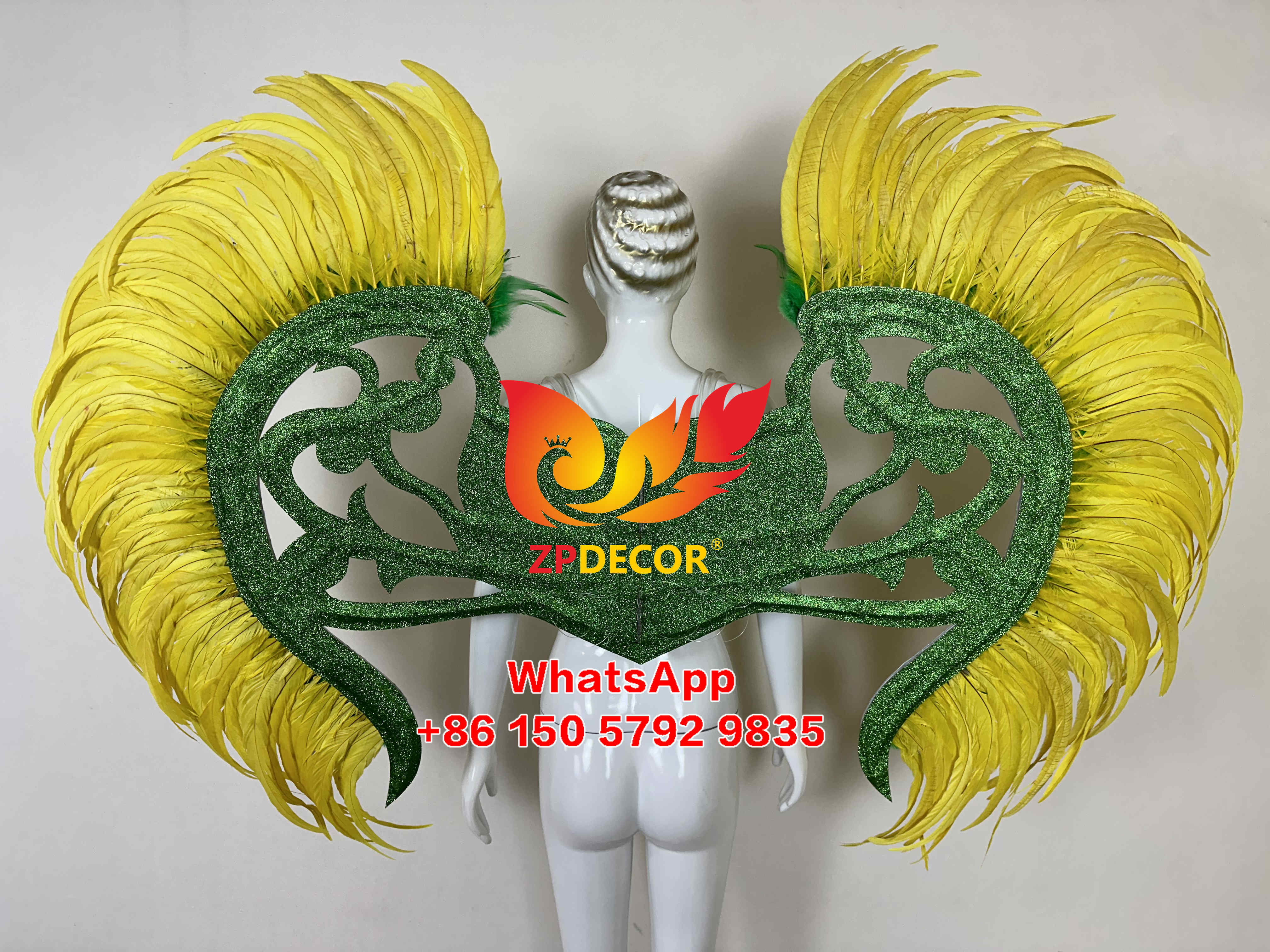 Zpdecor Feathers Rooster Feathers Carnival Costumes