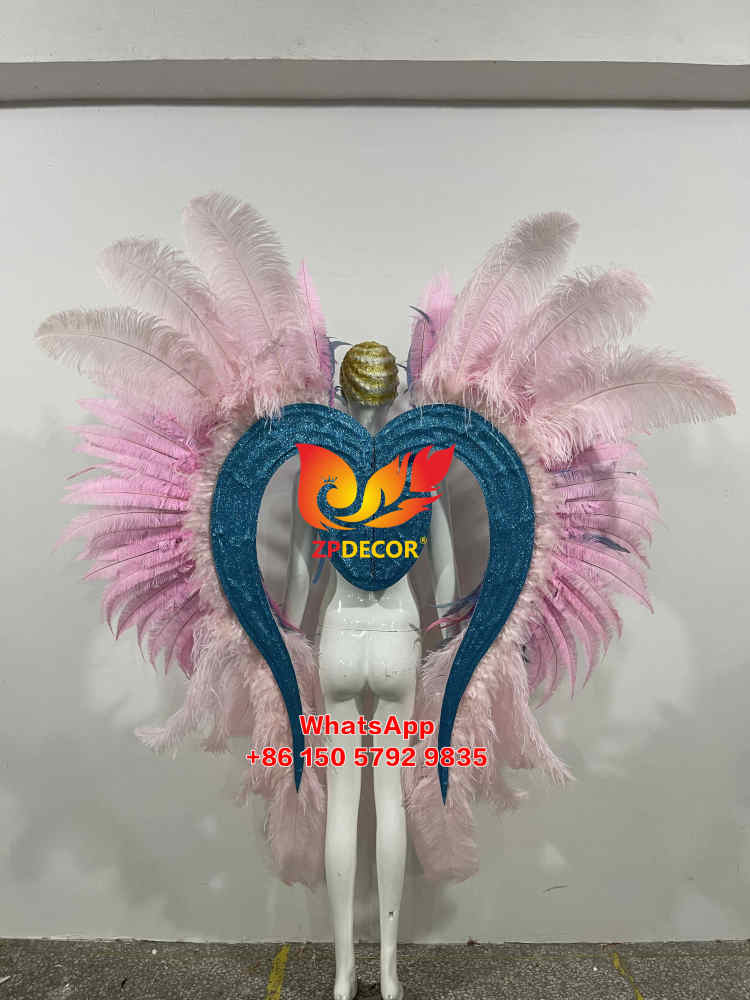 Zpdecor Feathers Real Shipping Ostrich Feathers Carnival Costumes