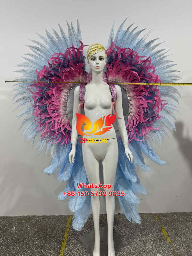 Zpdecor Feathers Made Ostrich Feathers Carnival Costumes Outfits